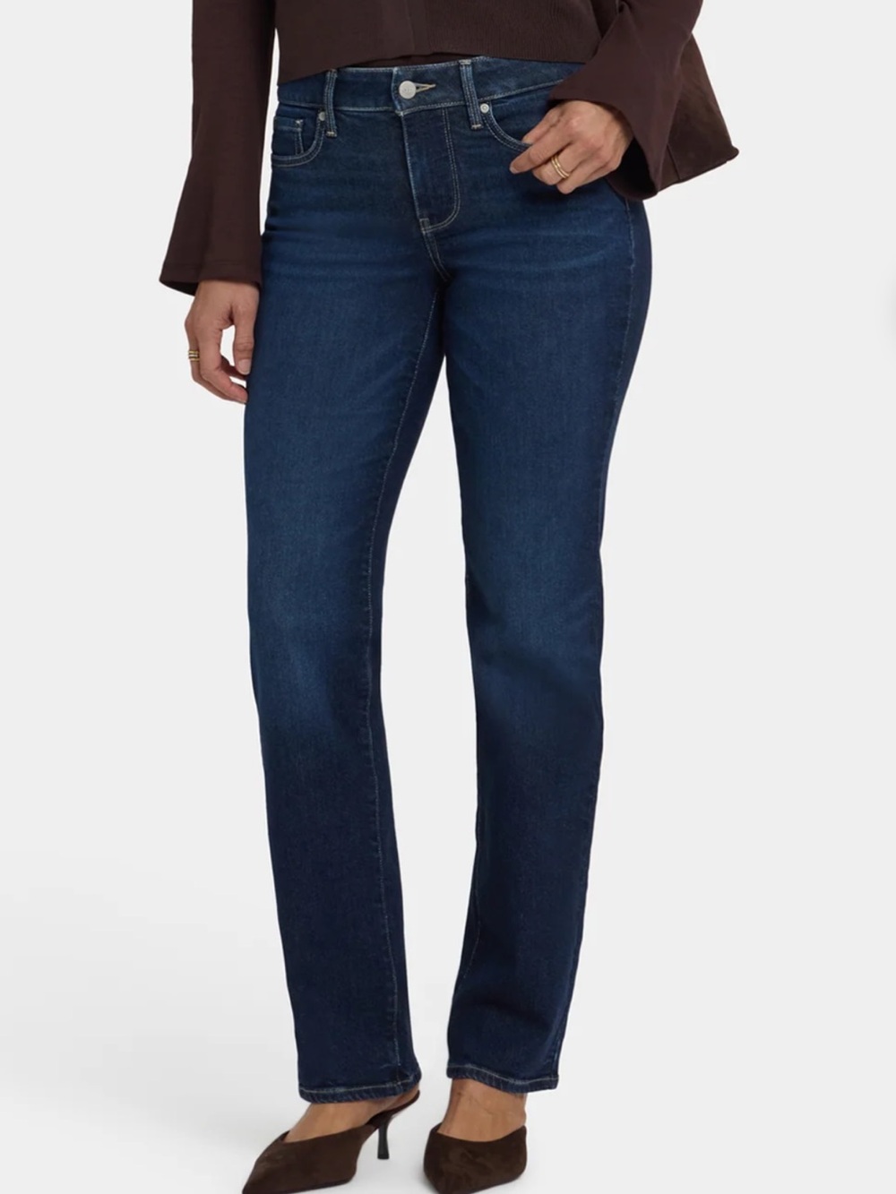 NYJD marilyn straight jeans